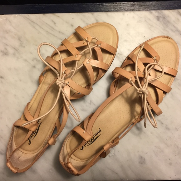 Lucky Brand Davina Lace Up Gladiator Sandals - Picture 3 of 7
